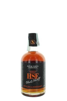 Rhum agricole HSE Black Sheriff - Martinique, 40% vol. - 70 cl