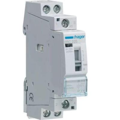 HAGER - Contacteur &agrave; commande manuelle 25A, 2F, 230V- ERC225