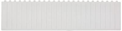 Obturateur en bande pour coffrets vector IP55 12 modules RAL 7035 gris clair (VZ415)