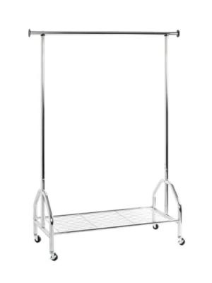 Haku M&ouml;bel 43090 Portant Tube d'Acier Chrom&eacute; 50 x 120 x 165 cm
