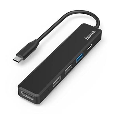 Hub USB-C, multiport, 5 ports, 3 USB-A, USB-C, HDMI - Neuf