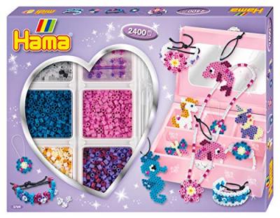 Hama Perles &agrave; Repasser Midi bo&icirc;te Cr&eacute;ative Multicolore