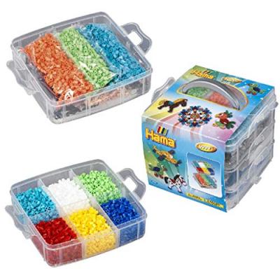 Hama Perles &agrave; repasser midi 'bo&icirc;te de rangement neutre'