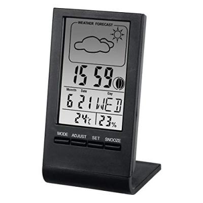 Hama Thermom&egrave;tre/hygrom&egrave;tre avec &eacute;cran &agrave; cristaux liquides TH-100