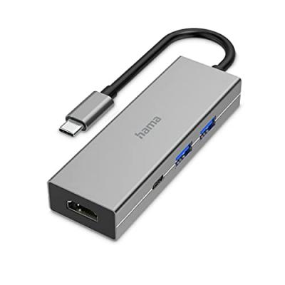 Hub USB-C, multiport, 4 ports, 2 USB-A, USB-C, HDMI - Neuf