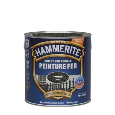Hammerite - Peinture Direct Sur Rouille Forg&eacute;e Noir 2,5 l Noir