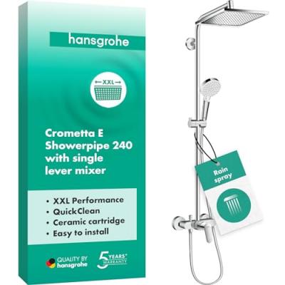Colonne de douche Hansgrohe Crometta E Showerpipe 240