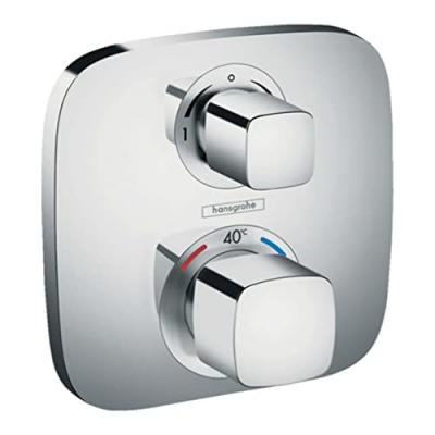 Robinet thermostatique pour 2 fonctions chrome Ecostat E Hansgrohe