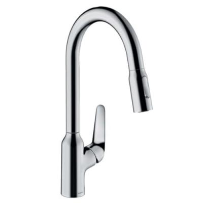 Mitigeur de cuisine 220, avec douchette extractible 2 jets chrom&eacute; Hansgrohe