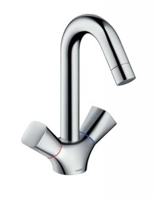 Hansgrohe Logis hansgrohe 2 poign&eacute;es 71222000 chrom&eacute;, avec vidage
