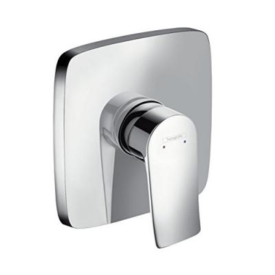 Set de finition pour mitigeur douche encastr&eacute; chrom&eacute; METRIS UP chr