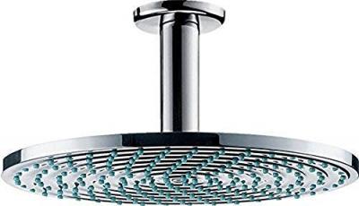 Douche de t&ecirc;te 240 1jet EcoSmart 9 l/min avec raccord au plafond chrom&eacute; Hansgrohe