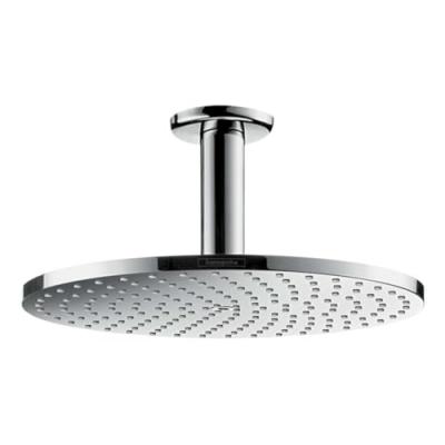 De t&ecirc;te raindance s 240 avec raccord au plafond chrom&eacute;