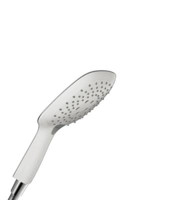 Pommeau de douche 150 3 jet blanc chrom&eacute; Raindance Select E Hansgrohe