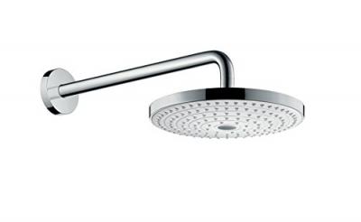 De t&ecirc;te raindance select s 240 2 jets avec bras de douche blanc chrom&eacute;