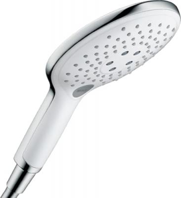 Pommeau de douche blanc chrom&eacute; 150 3jet Raindance Select S Hansgrohe