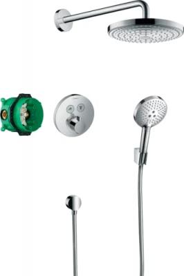 Pack complet encastr&eacute; Design ShowerSet Raindance Select S - Chrom&eacute;