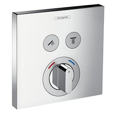 Robinet m&eacute;langeur pour double fonctions chrom&eacute; ShowerSelect Hansgrohe