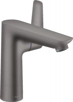 Mitigeur de lavabo 150, avec tirette et vidage noir chrom&eacute; bross&eacute; Hansgrohe