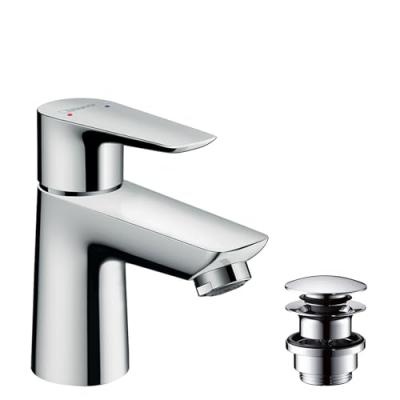 Mitigeur de lavabo 80, bonde Push-Open chrom&eacute; Hansgrohe