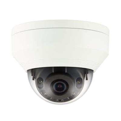Cam&eacute;ra de surveillance D&ocirc;me r&eacute;seau IR anti-vandalisme 2MP avec objectif 4 mm - HANWHA