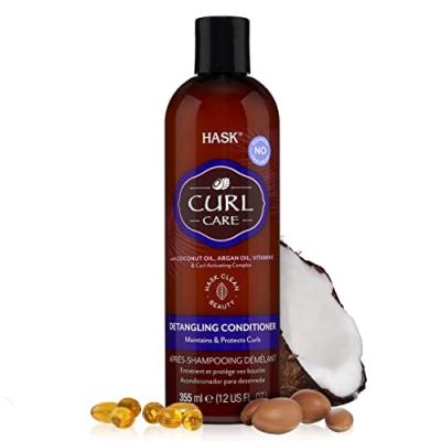 Hask - Hask - Apr&egrave;s-shampoing Curl care 355 ml Apr&egrave;s-Shampoing