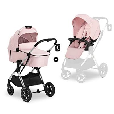 Poussette Shopping Vision X Set Silver Melange Rose