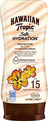 Hawaiian Tropic Loz.Solaire Hydratant Protecteur P15&nbsp;180&nbsp;ml