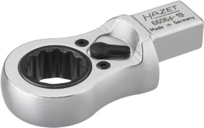Cl&eacute; polygonale &agrave; cliquet enfichable 6606D-19 19 mm HAZET