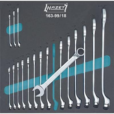 Hazet 163-99/18 Cl&eacute; &agrave; fourche, Set d''outils