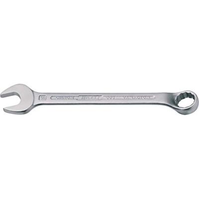 Hazet Cl&eacute; mixte - Profil &agrave; 12 pans ext&eacute;rieurs - Taille: 21 - Longueur totale: 240 mm - 603-21