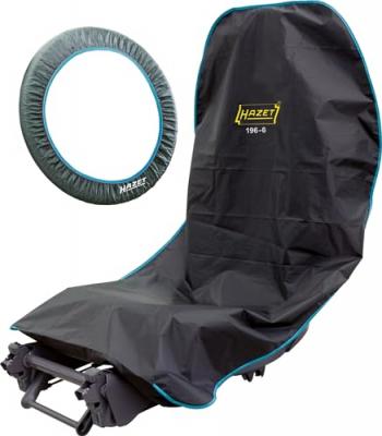 Hazet 196-6/2 Housses De Protection Pour Si&egrave;ge Conducteur Et Volant