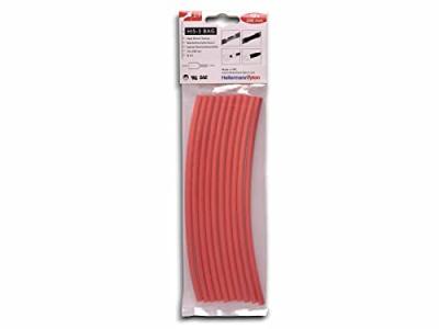 Assortiment de gaines thermor&eacute;tractables 3:1 308-30611 rouge &Oslash; avant retreint: 6 mm 10 pc(s)