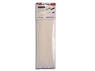Assortiment de gaines thermor&eacute;tractables 3:1 308-30615 transparent &Oslash; avant retreint: 6 mm 10 pc(s)