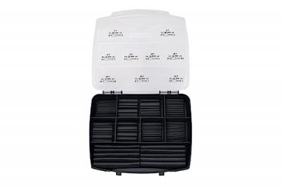 Assortiment de gaines thermor&eacute;tractables 3:1 380-03001 noir 220 parties