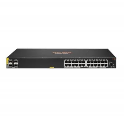 Hpe aruba switch cx 6100 24g 4sfp+ 24xgbit/4xsfp+ poe 370w jl677a