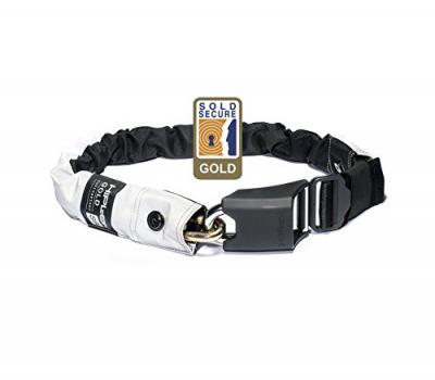 Cha&icirc;ne antivol pour v&eacute;lo Hiplok Gold Wearable - Superbright Reflecti