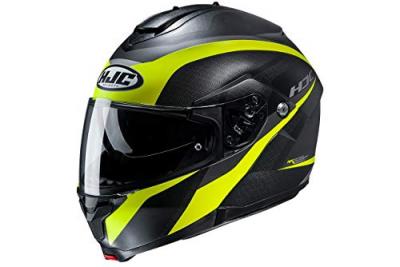 Hjc helmets casque vtt c91 taly casque noir/jaune xl (61/62)