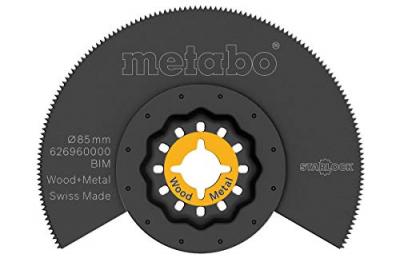 Lame de scie &agrave; segments, bois/m&eacute;tal, BiM, &oslash; 85 mm (626960000) - Metabo