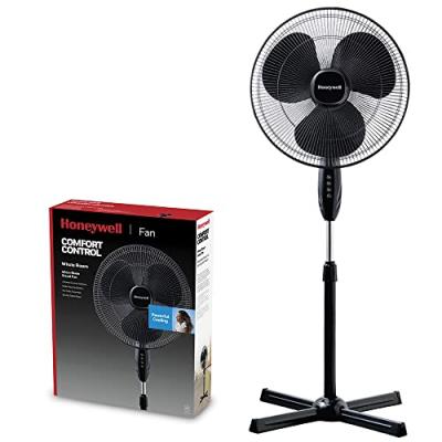 Honeywell HSF1630E - Ventilateur - pose au sol - noir