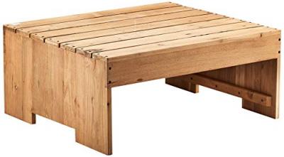 House Doctor Coussin Confortable en Teck Naturel 82 x 70 cm