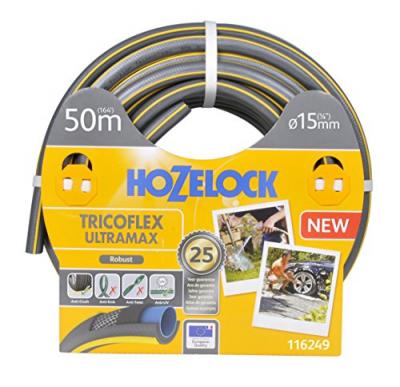 Hozelock 116249 Tuyau 50 m diam 15mm Tricoflex Ultramax