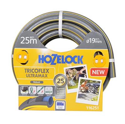 Hozelock Tuyau d'arrosage Ultramax Tricoflex 25 m - dia 19 mm - 116251