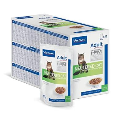 Virbac Veterinary Adult Neutered - lot % : 24 x 85 g