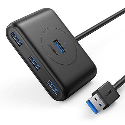 Ugreen hub 4x usb 3.2 gen 1 (cable de 0,5 m) noir (20290)