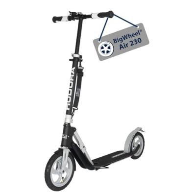 Hudora - Trottinette Big Wheel Air 230 - Noir - Trottinette