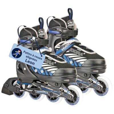 Hudora 28232 &laquo;Inline skates&raquo; pour enfants LEON, (29-32)