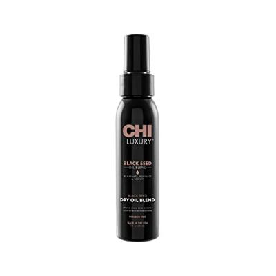 Huile s&egrave;che de graine noire de luxe CHI pour huile unisexe 3 oz