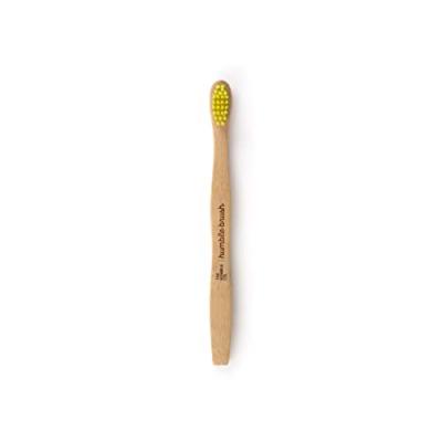 The Humble Co Bambou enfants Brosse &agrave; Dents ultra Soft Jaune