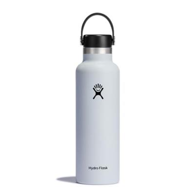 Gourde Hydro Flask bouchon Flex Cap 21 oz - blanc/noir - TU